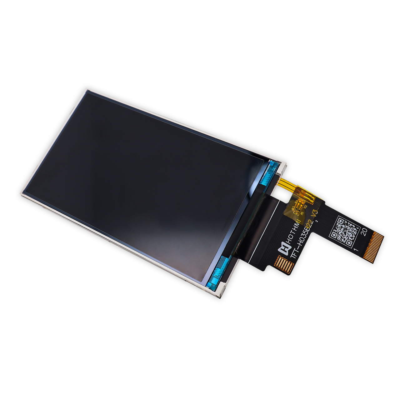 3.5寸阳光下可读TFT LCD IPS 全视角480x800 MIPI DSI接口ST7701S